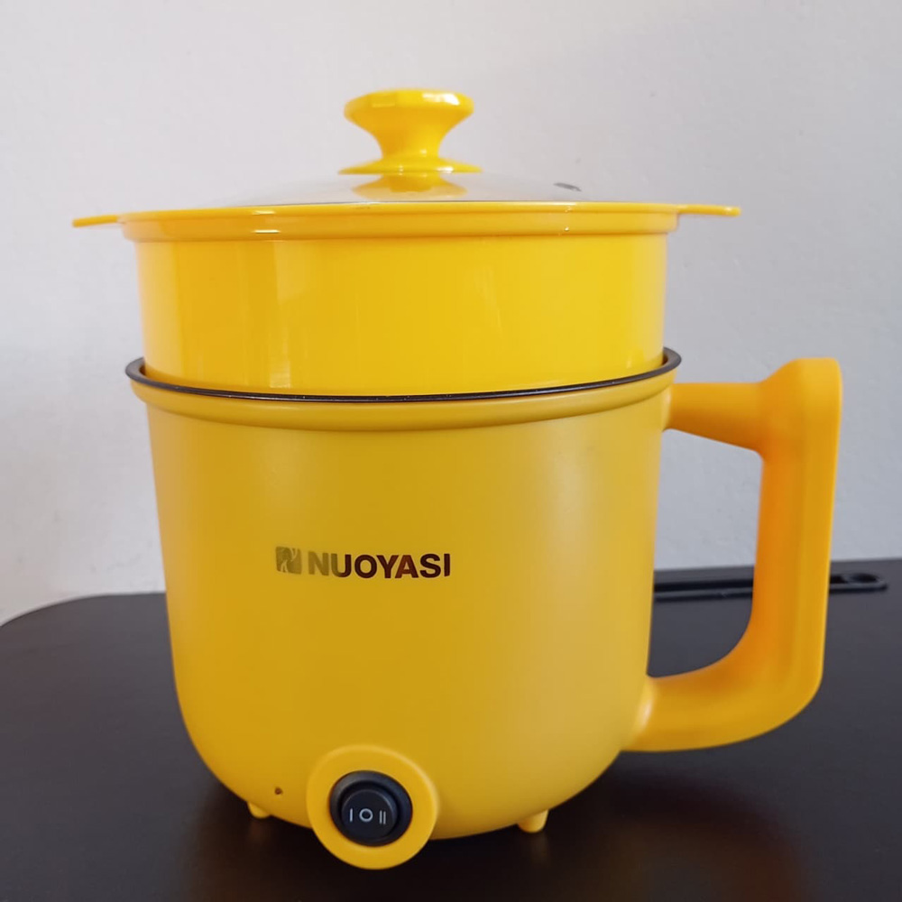 Electric Cooking Pot Yellow