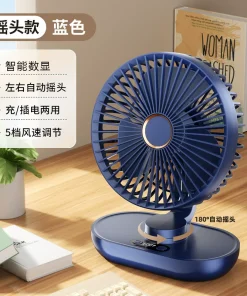 Alternative view of Mini Rechargeable Desktop Fan